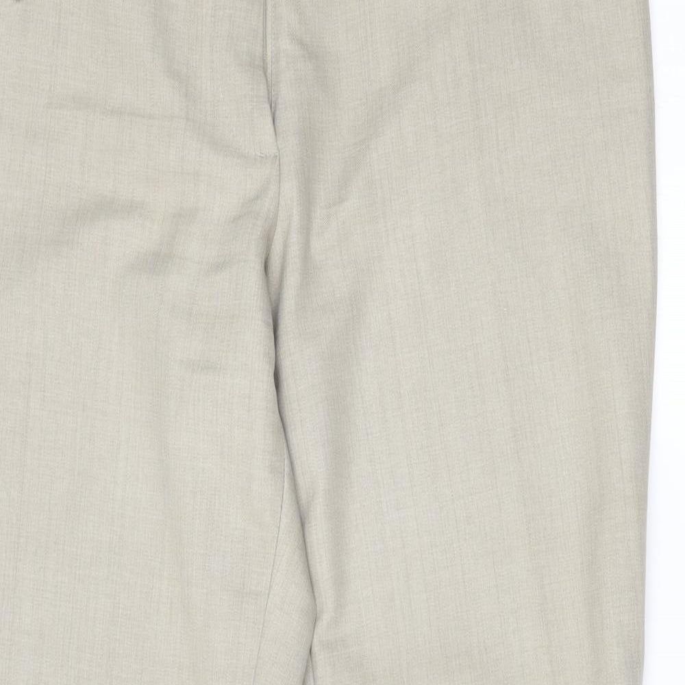 F&F Womens Beige   Trousers  Size 10 L29 in