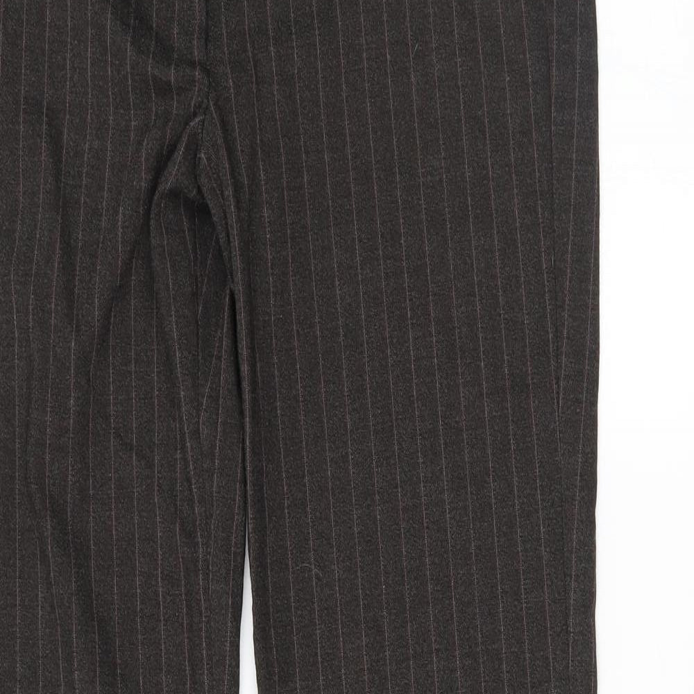 New Look Womens Grey   Trousers  Size 10 L31.5 in