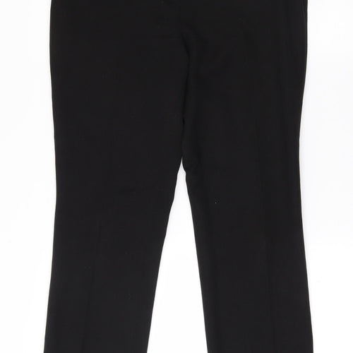 Matalan Womens Black   Trousers  Size 8 L29 in