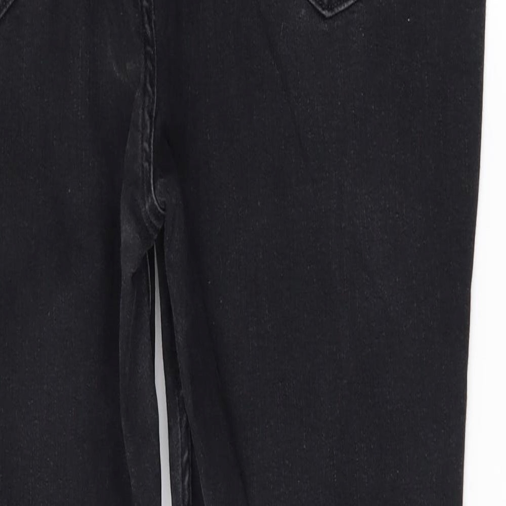 Very  Womens Black   Mom Jeans Size 18 L27.5 in