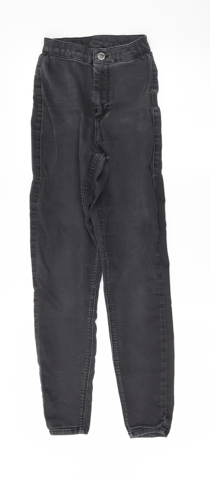 Topshop Womens Black Skinny Jeans Size 25 L30 in