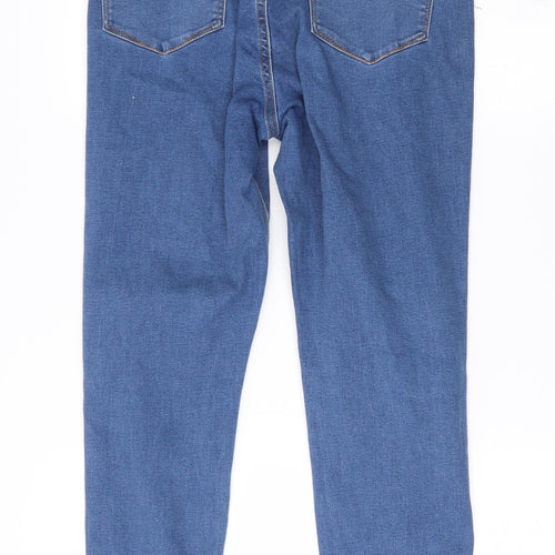 Denim & Co. Womens Blue   Skinny Jeans Size 14 L24.5 in