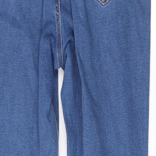 Denim & Co. Womens Blue   Skinny Jeans Size 14 L24.5 in