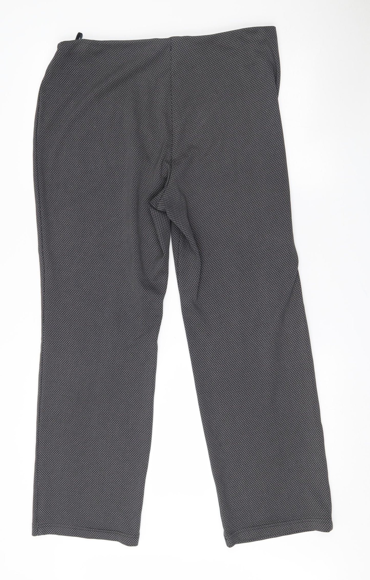 Marks and Spencer Womens Grey   Trousers  Size 16 L28 in