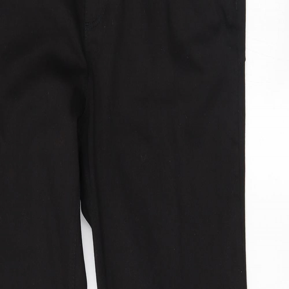 Simply Be Womens Black   Flared Jeans Size 14 L30.5 in