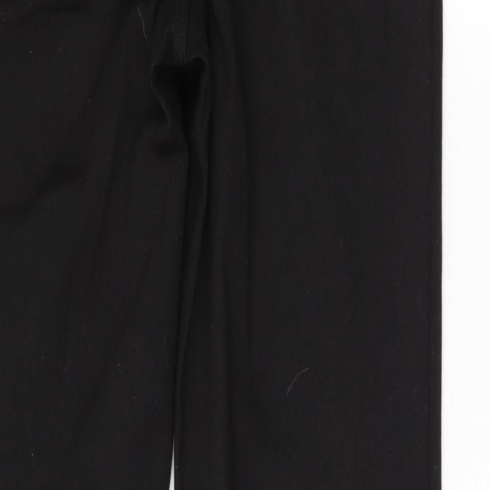 Simply Be Womens Black   Flared Jeans Size 14 L30.5 in