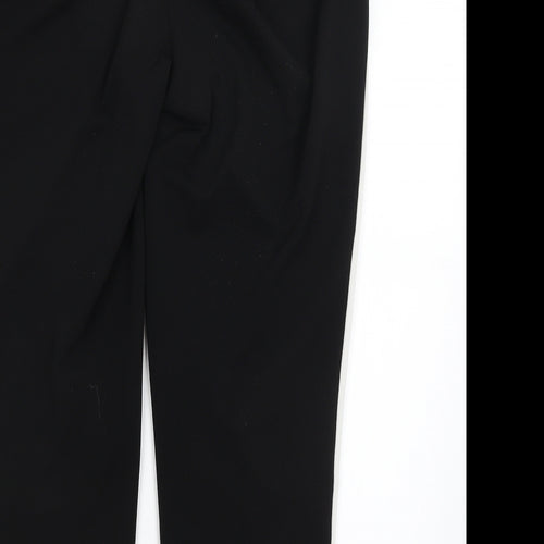 Boom Boom Jeans Womens Black   Trousers  Size L L24 in