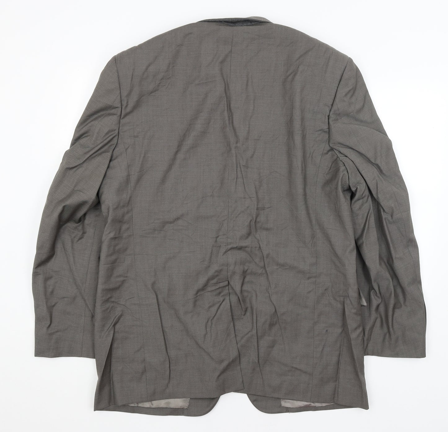 M&S Mens Grey   Jacket Blazer Size XL