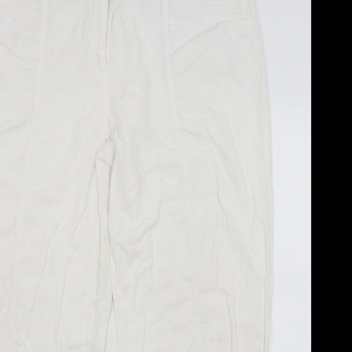 Soon Womens White   Trousers  Size 18 L28.5 in