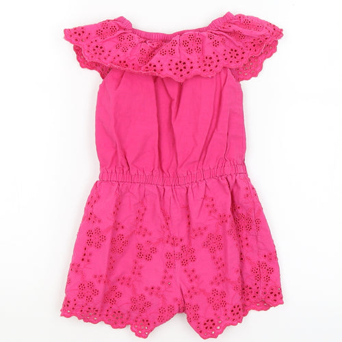 TU Girls Pink   Romper One-Piece Size 2-3 Years