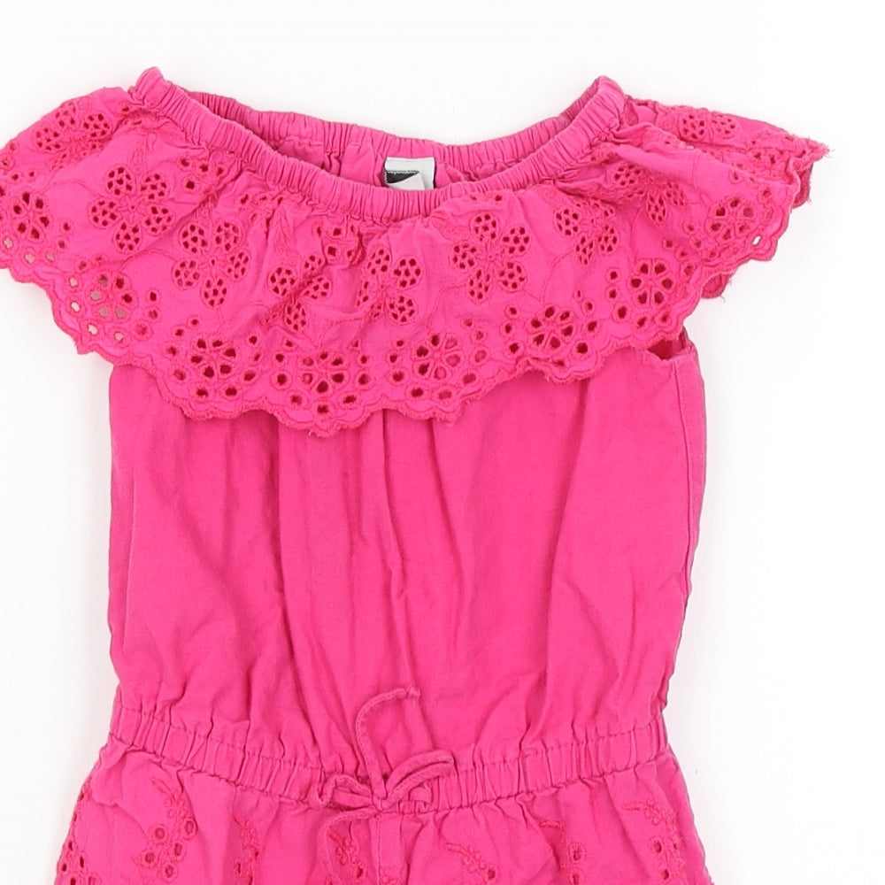 TU Girls Pink   Romper One-Piece Size 2-3 Years