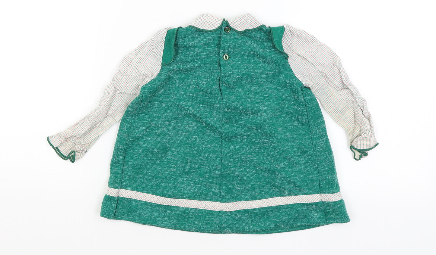 Mothercare Baby Green   Fit & Flare  Size 12 Months
