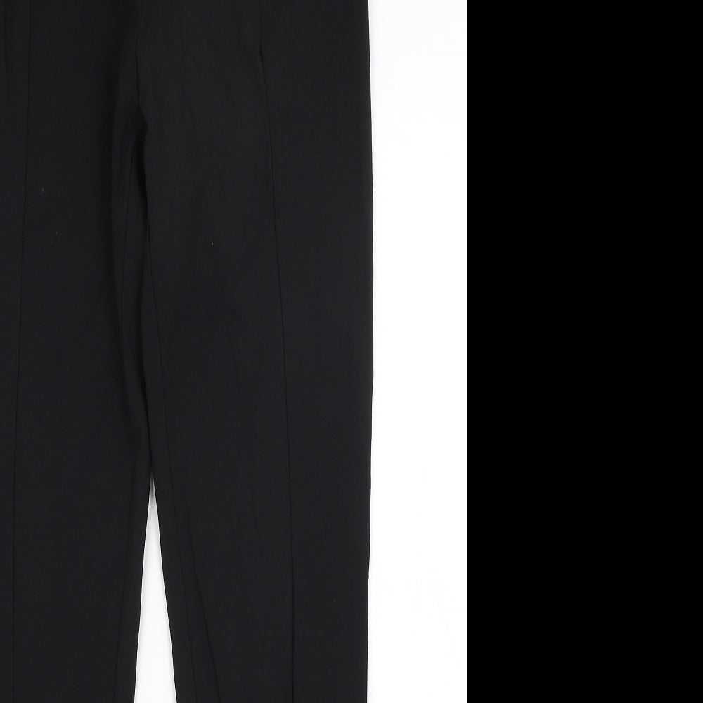 H&M Womens Black   Trousers  Size 10 L27 in