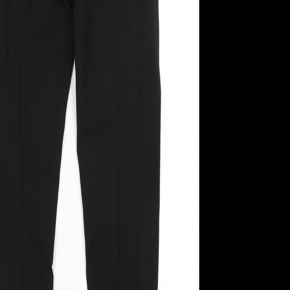 H&M Womens Black   Trousers  Size 10 L27 in