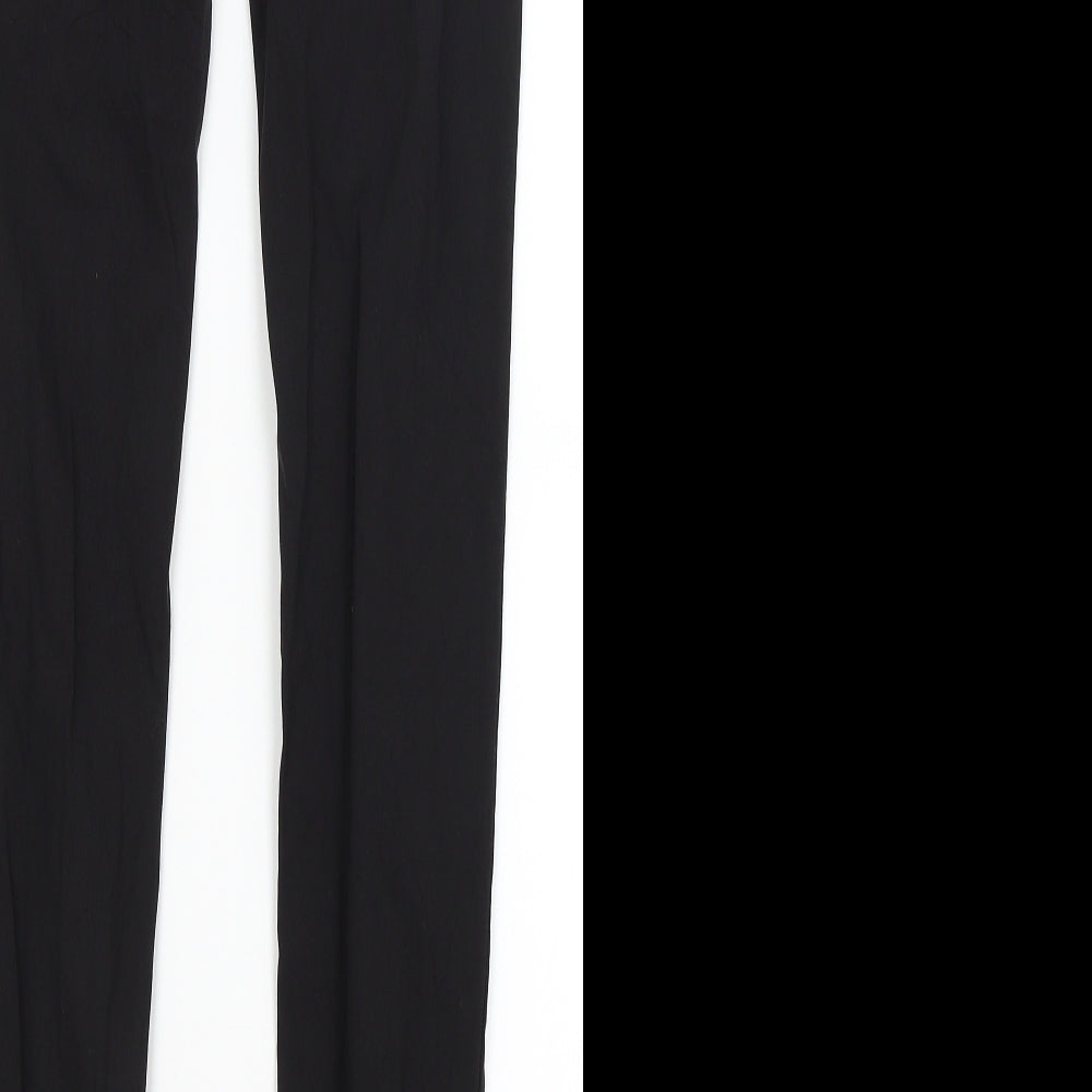 Reverse Womens Black   Trousers  Size 6 L30 in