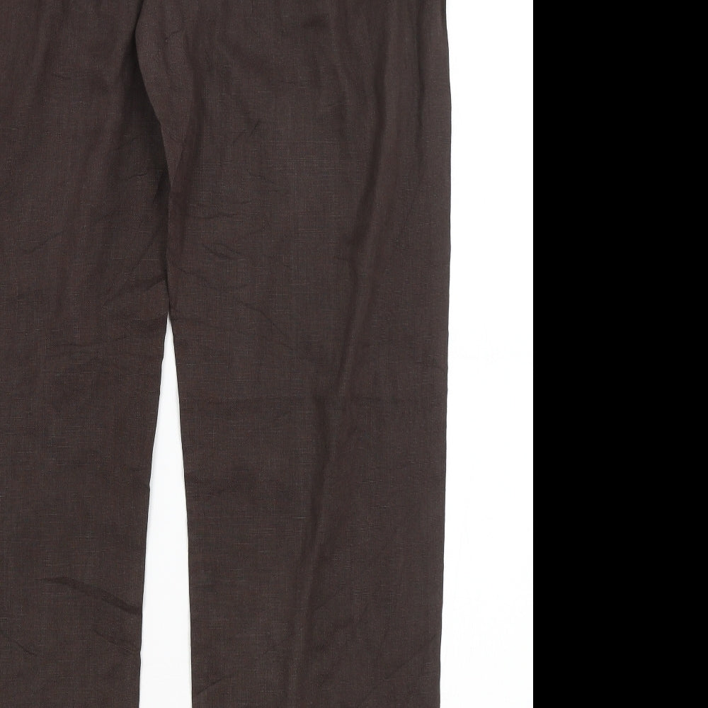 Cotton Traders Mens Brown   Trousers  Size 34 in L29 in
