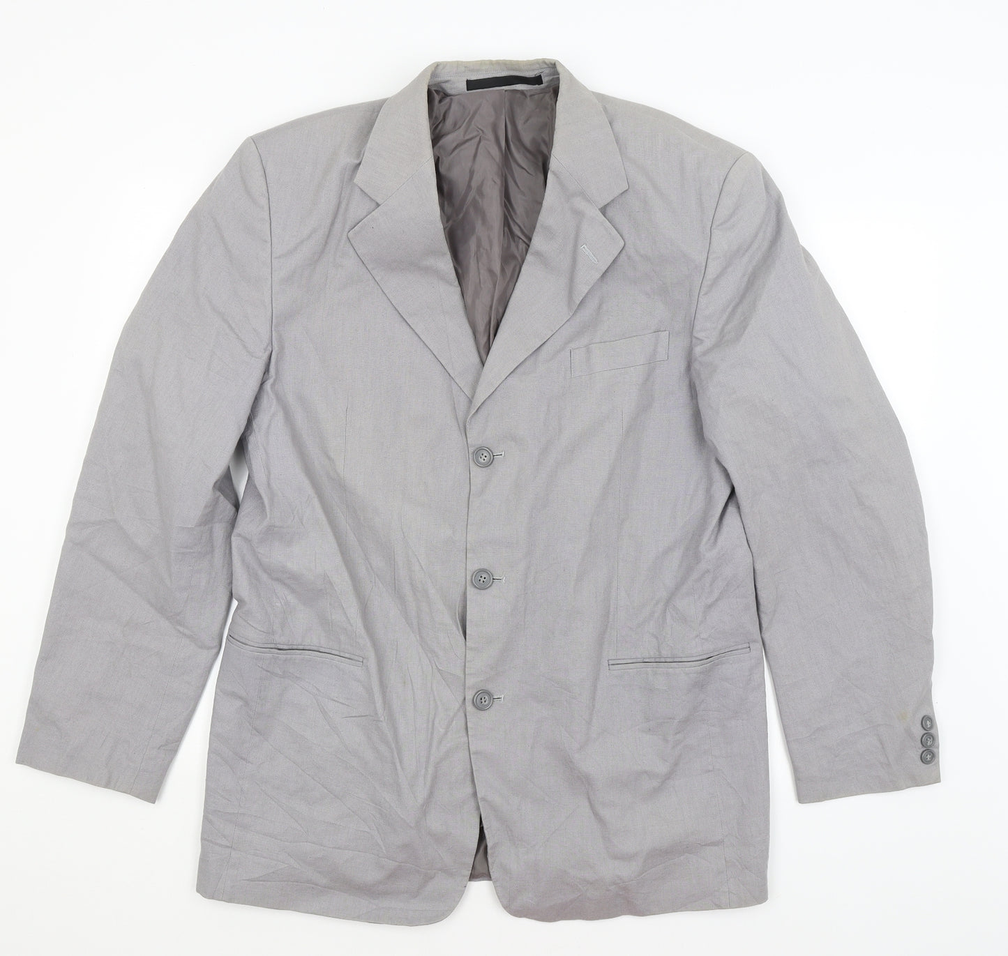 C&A Mens Grey   Jacket Blazer Size L