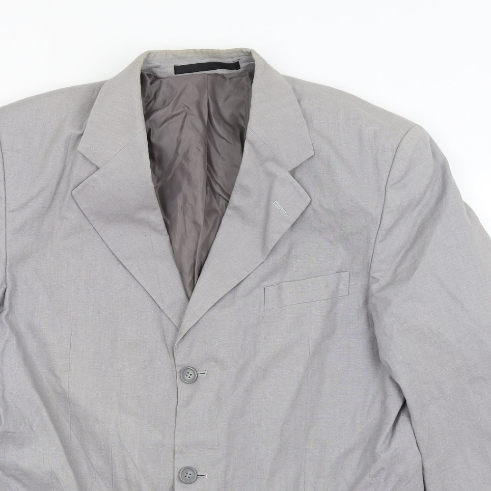 C&A Mens Grey   Jacket Blazer Size L