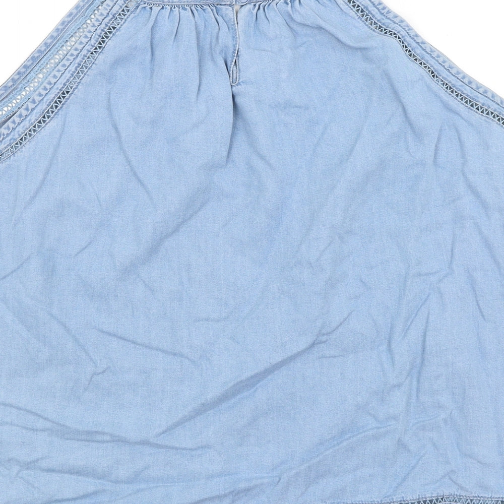 Nutmeg Womens Blue   Camisole Tank Size 22