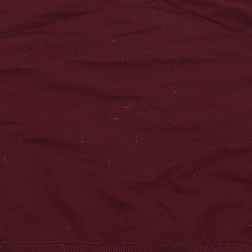 New Look Womens Red   Pullover Jumper Size L  - Live in the moment