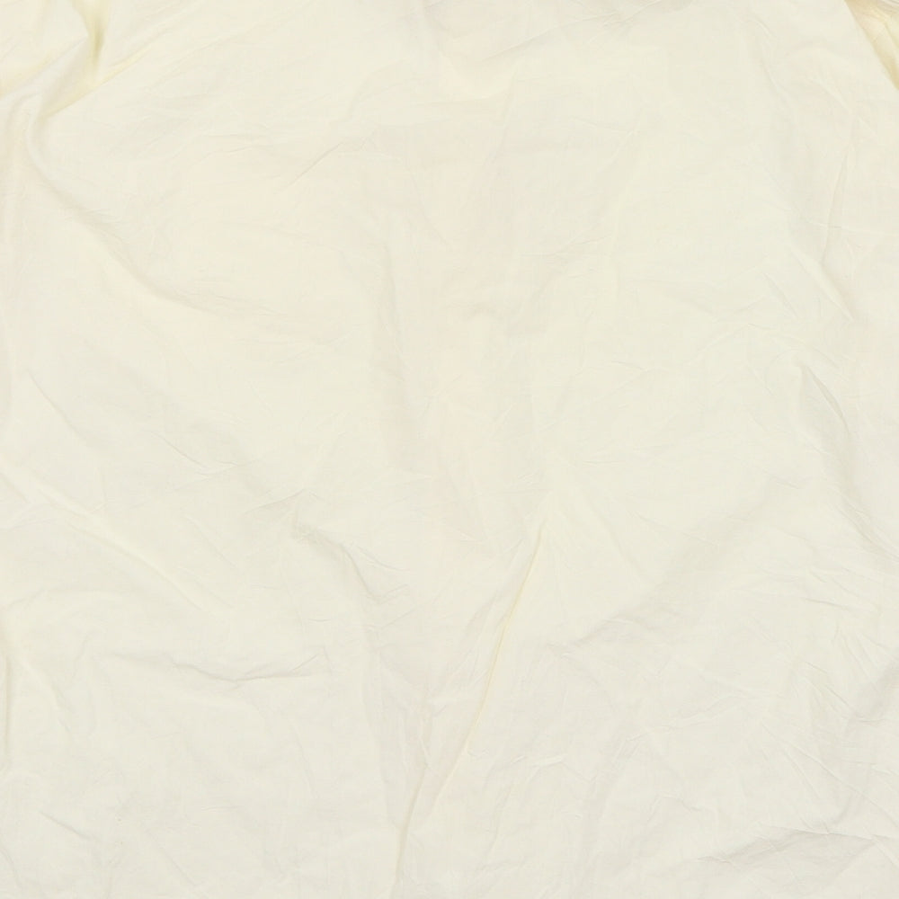 Stephens Brothers Mens Yellow    Button-Up Size 15.5