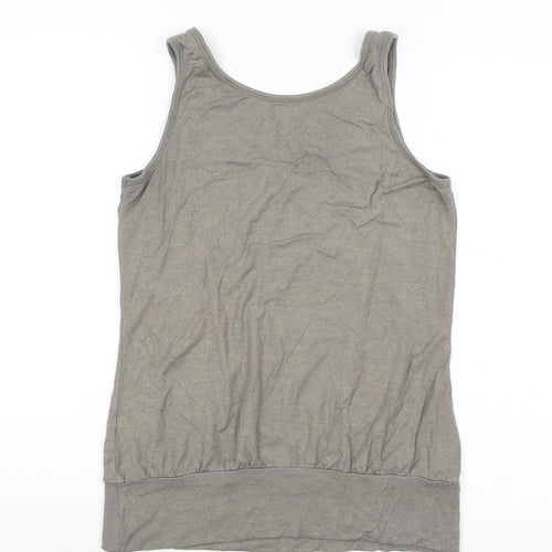 CCDK Womens Grey   Basic Tank Size M