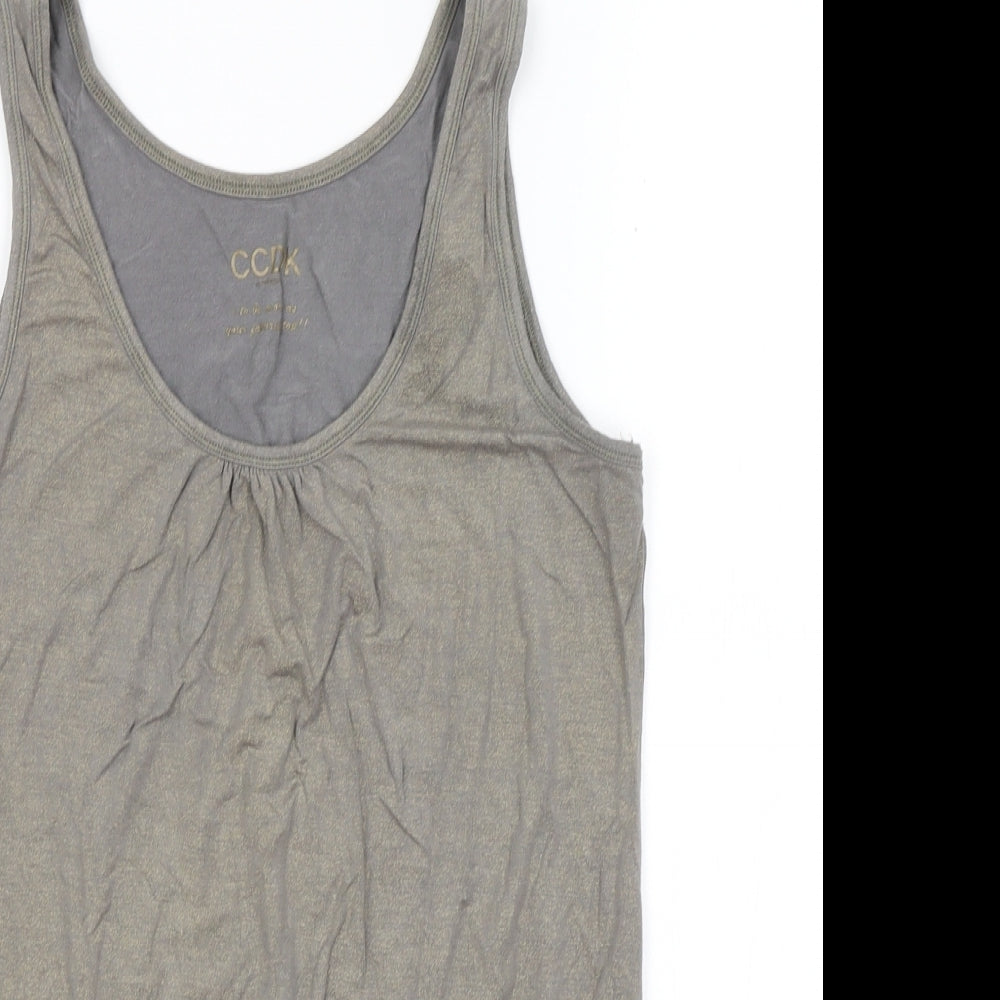 CCDK Womens Grey   Basic Tank Size M