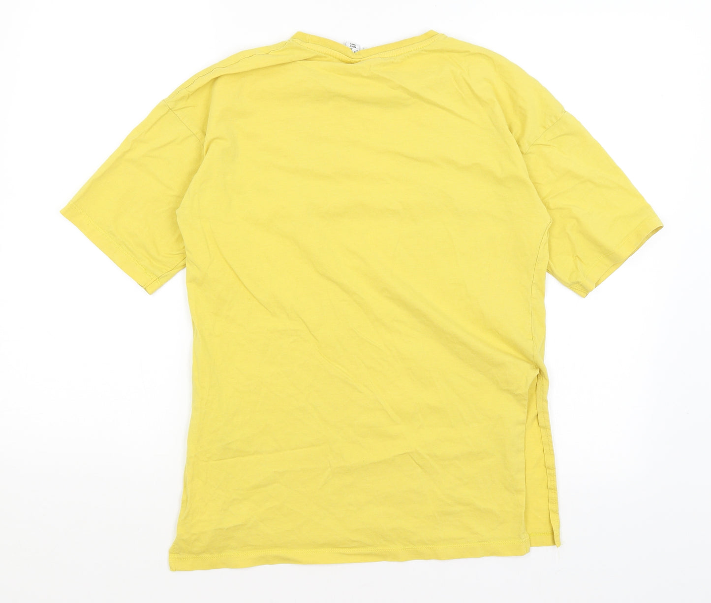 Disney Womens Yellow   Basic T-Shirt Size 2XS  - Winnie the Pooh