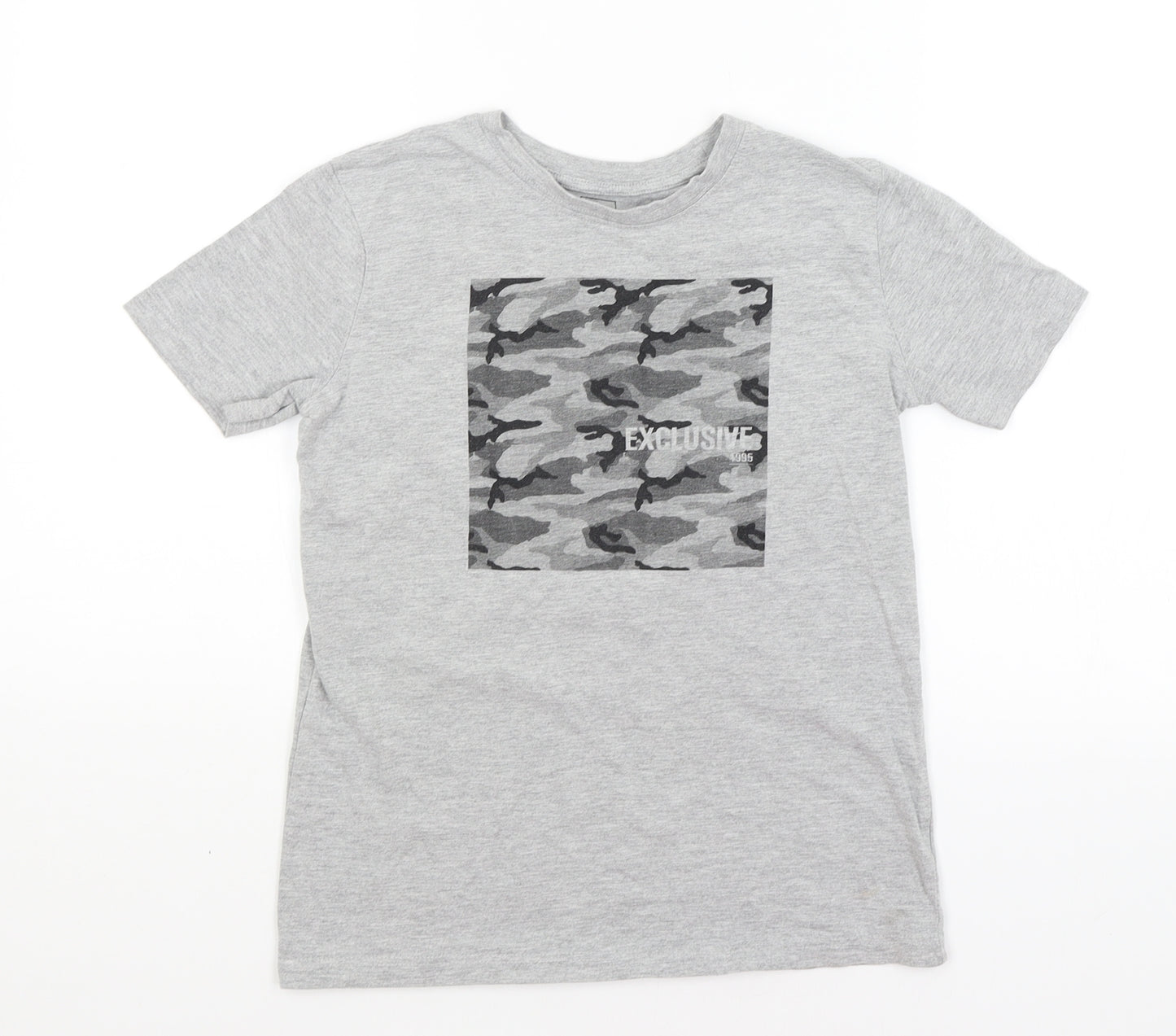 River Island Girls Grey   Basic T-Shirt Size 9-10 Years
