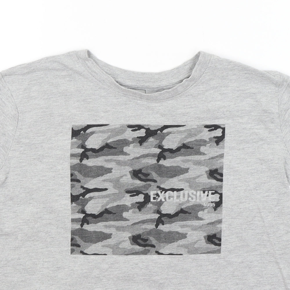 River Island Girls Grey   Basic T-Shirt Size 9-10 Years