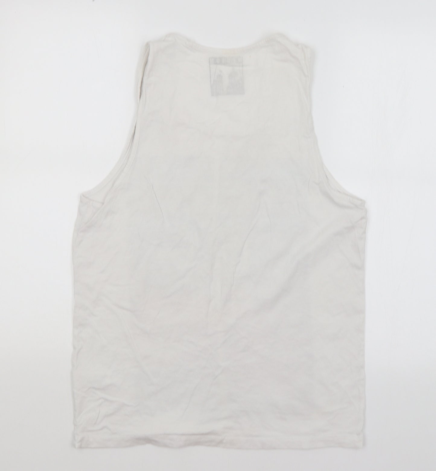 Cedar Wood State Mens White    T-Shirt Size M  - Just Surf