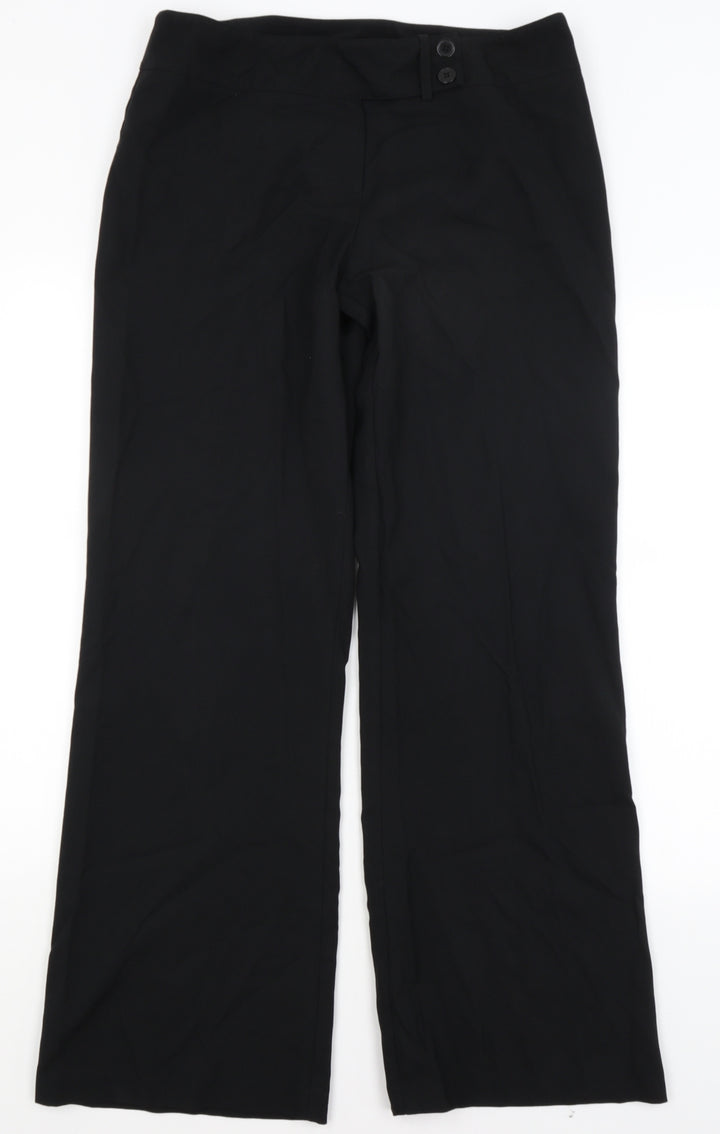 Dorothy Perkins Womens Black   Trousers  Size 14 L32 in