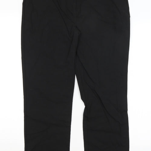 M&S Girls Black   Dress Pants Trousers Size 16 Years