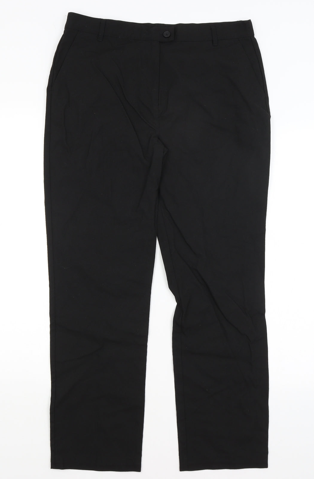 M&S Girls Black   Dress Pants Trousers Size 16 Years