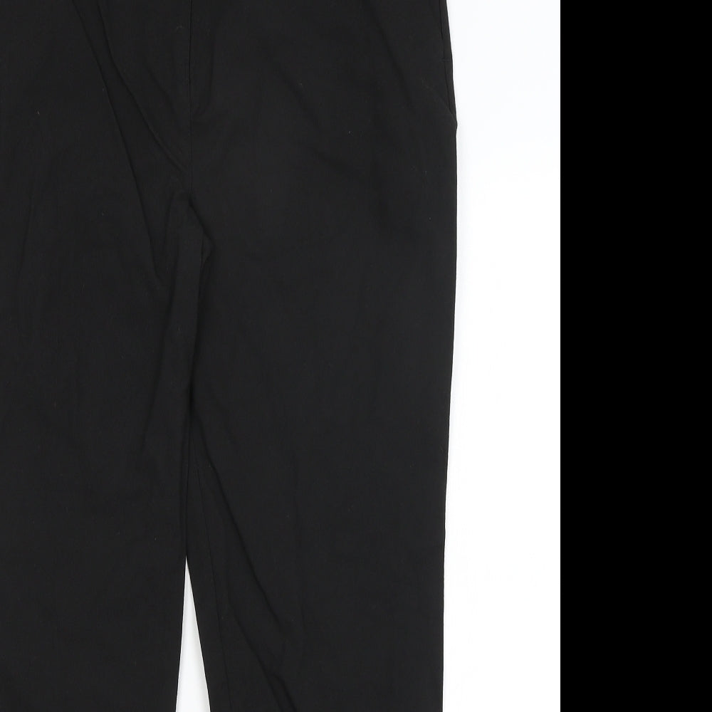 M&S Girls Black   Dress Pants Trousers Size 16 Years