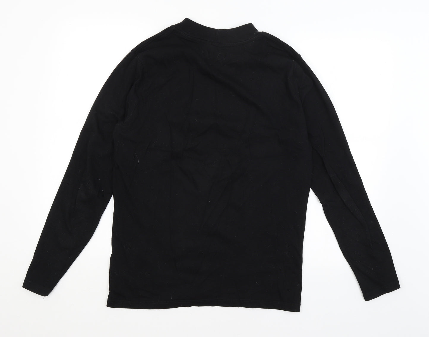 Topman Mens Black    T-Shirt Size M