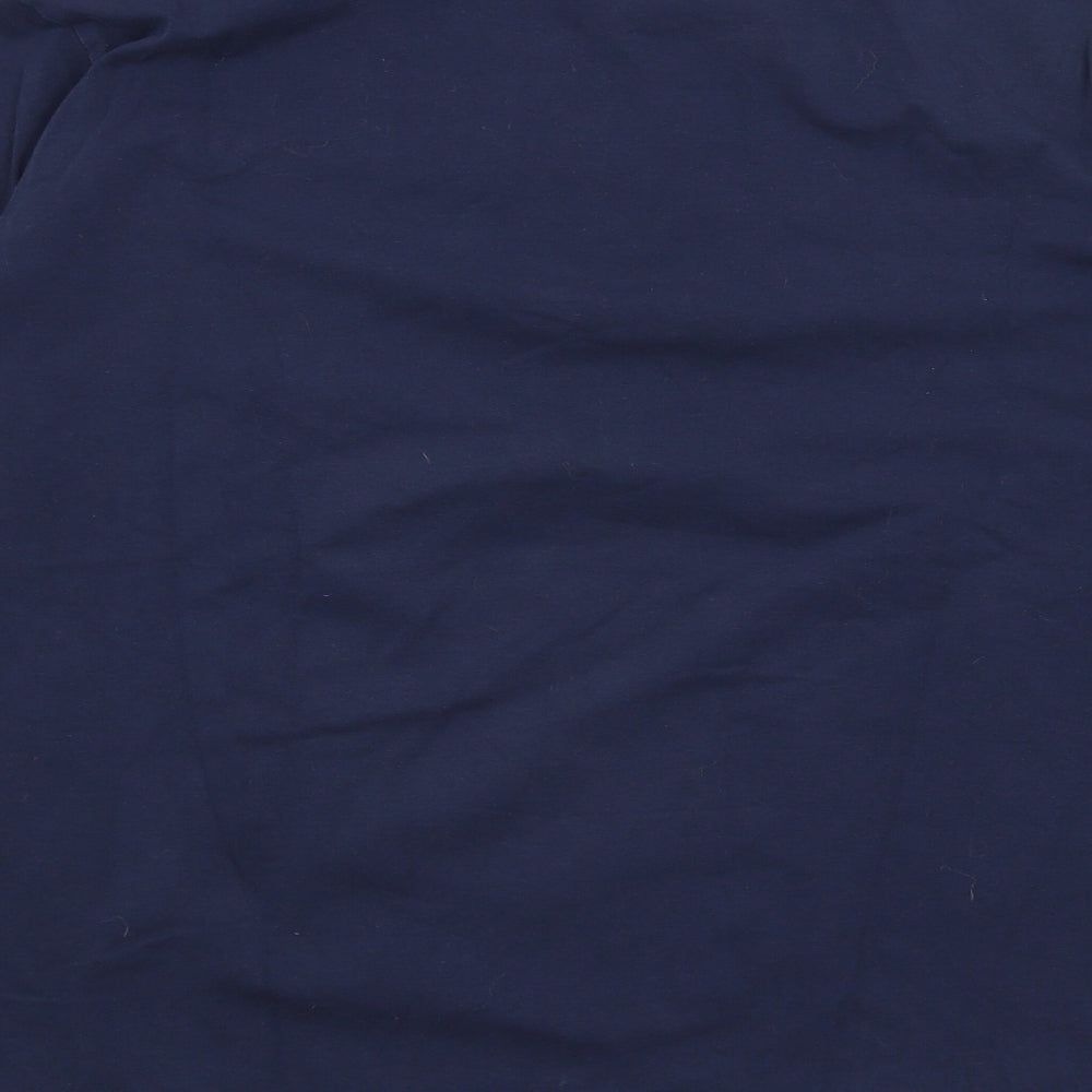 Reverb Mens Blue    T-Shirt Size M