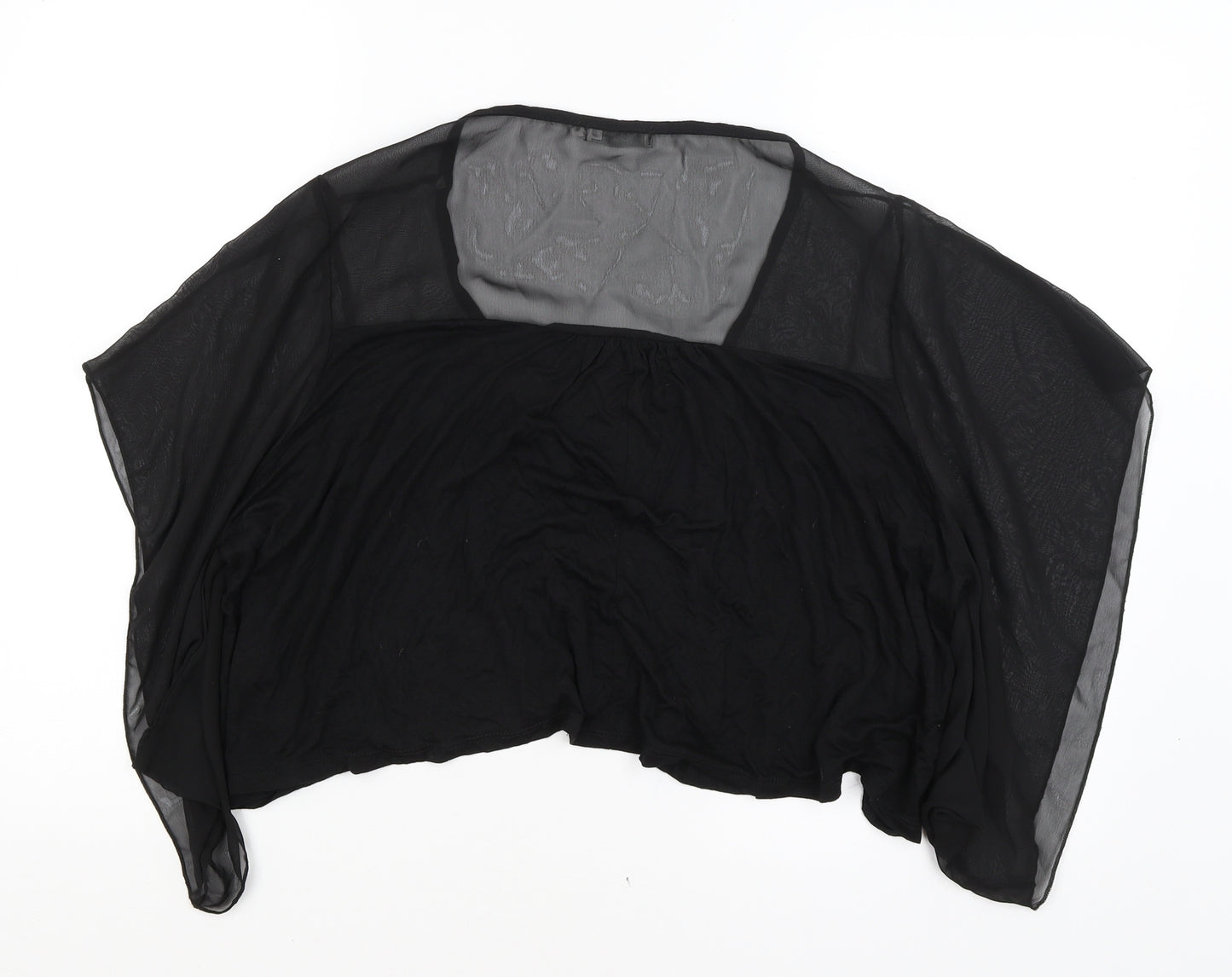 Yours Womens Black   Wrap Jumper Size 20
