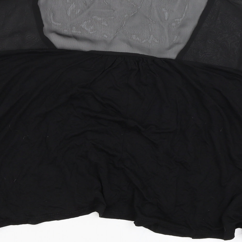 Yours Womens Black   Wrap Jumper Size 20