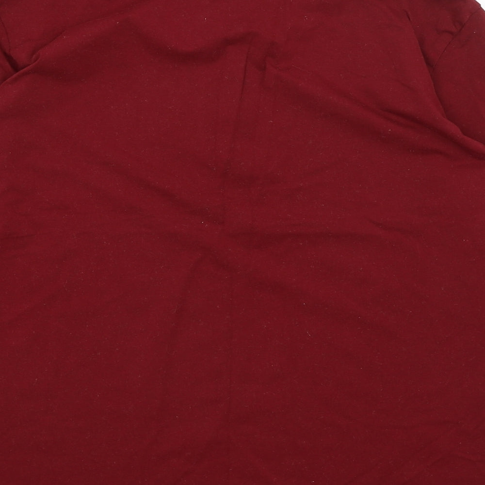 Reverb Mens Red    T-Shirt Size M