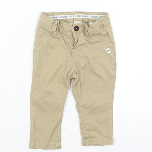 H&M Baby Beige   Capri Trousers Size 6-9 Months