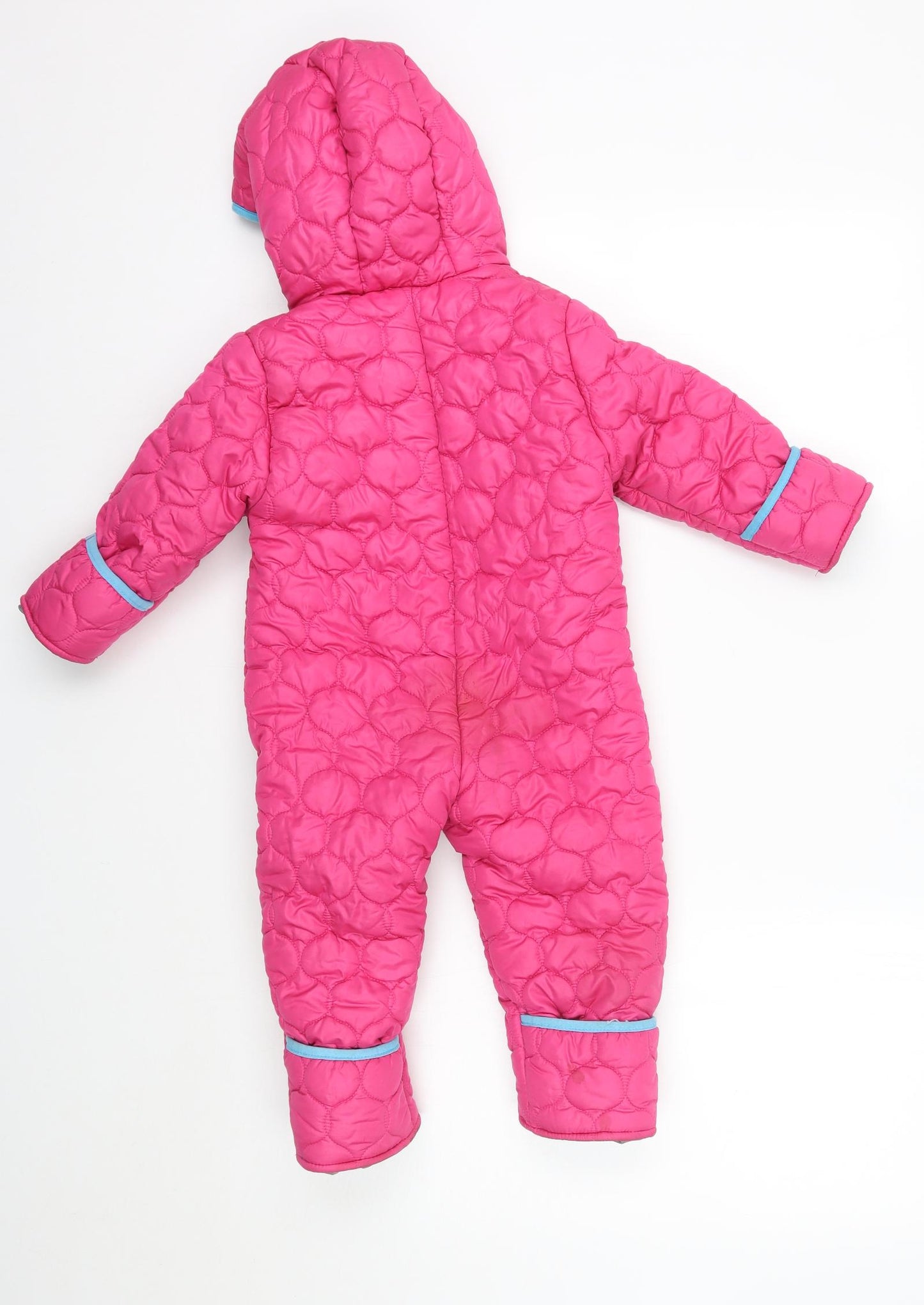 Rugged Bear Girls Pink   Babygrow One-Piece Size 18 Months