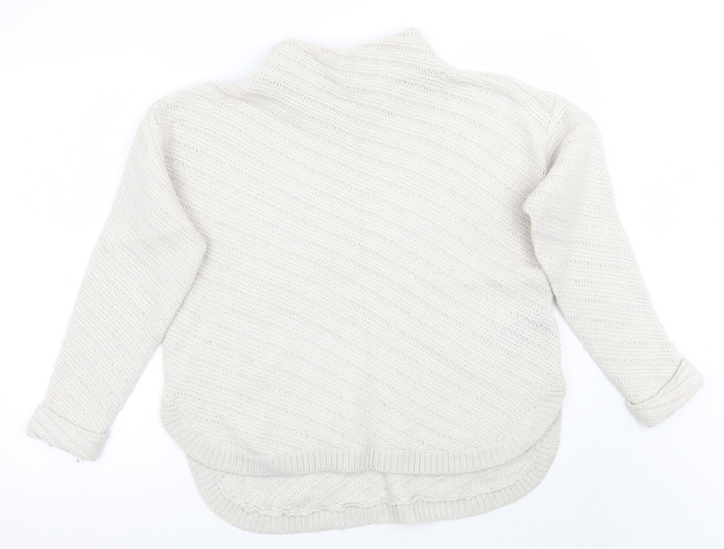 Mint Velvet Womens White   Pullover Jumper Size L