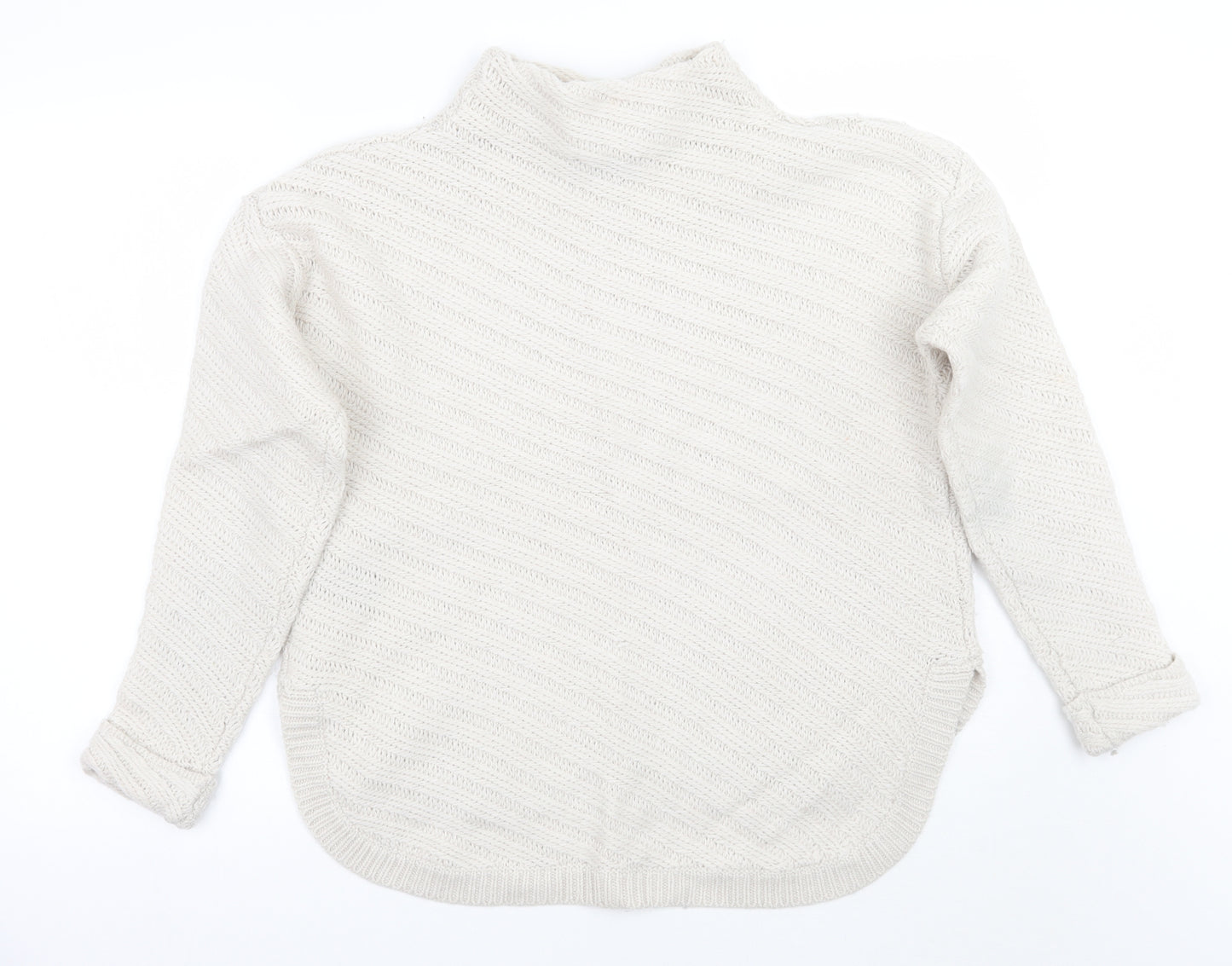 Mint Velvet Womens White   Pullover Jumper Size L