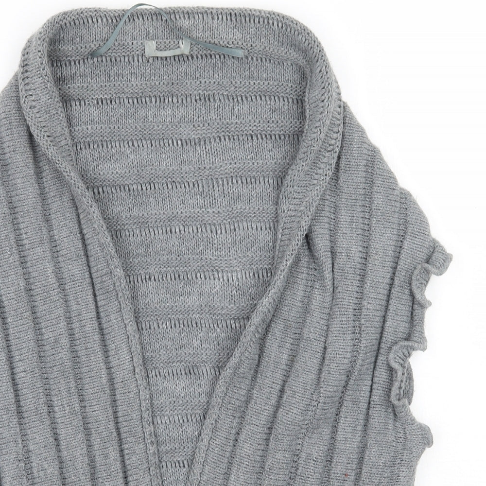 Per Una Womens Grey   Cardigan Jumper Size M