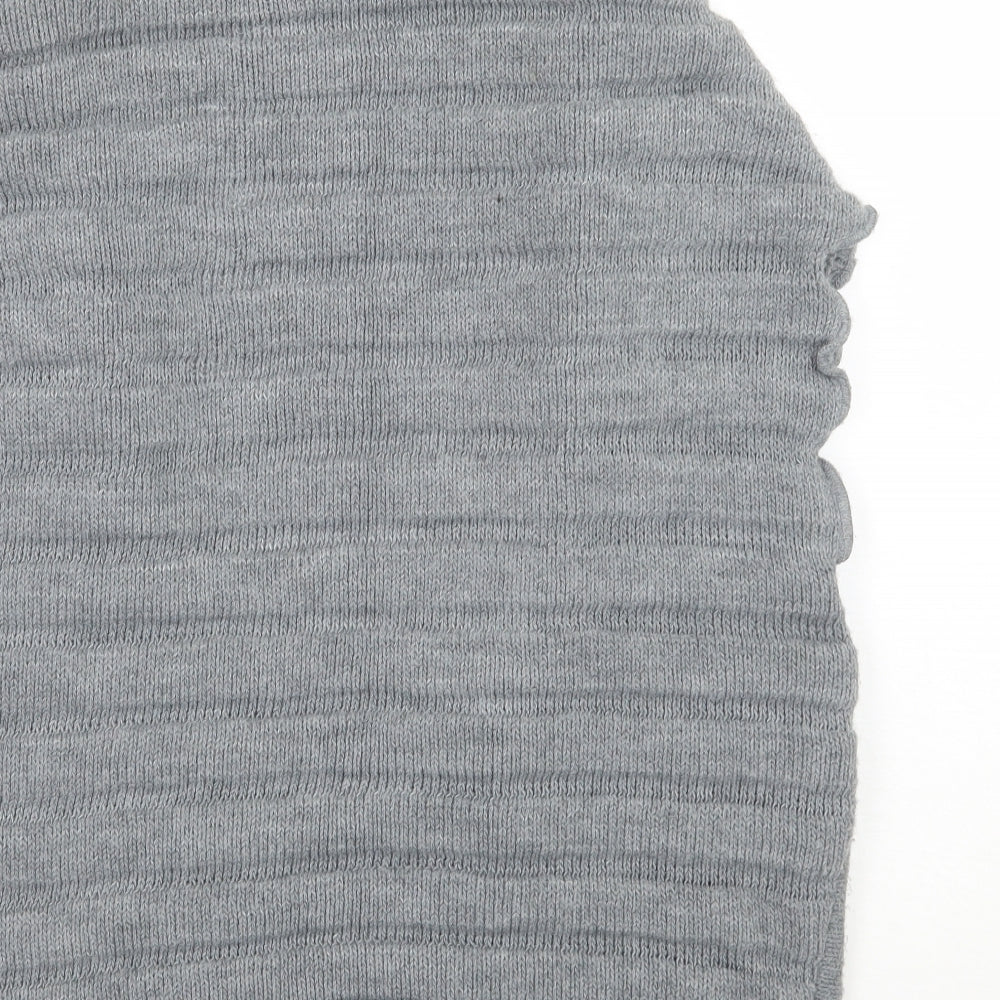 Per Una Womens Grey   Cardigan Jumper Size M