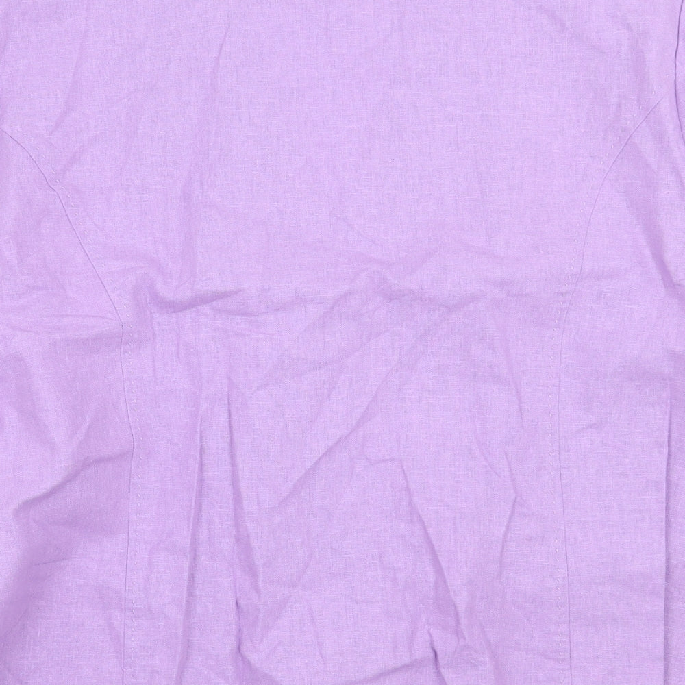Isle Womens Purple   Jacket Blazer
