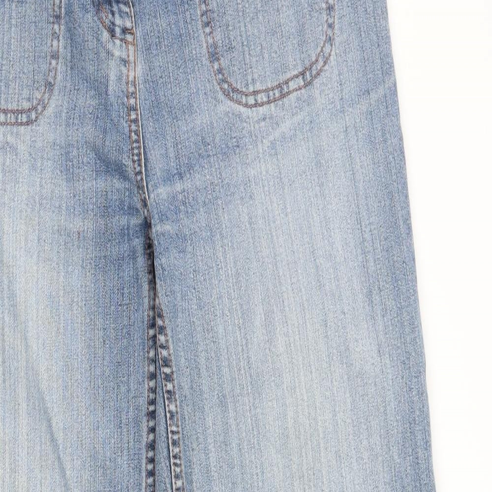 Evie Womens Blue   Straight Jeans Size 10 L27 in