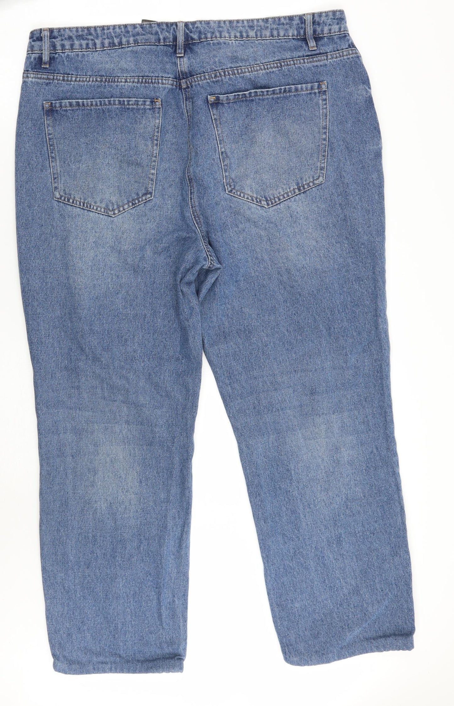 NEXT Womens Blue   Cropped Jeans Size 18 L26 in