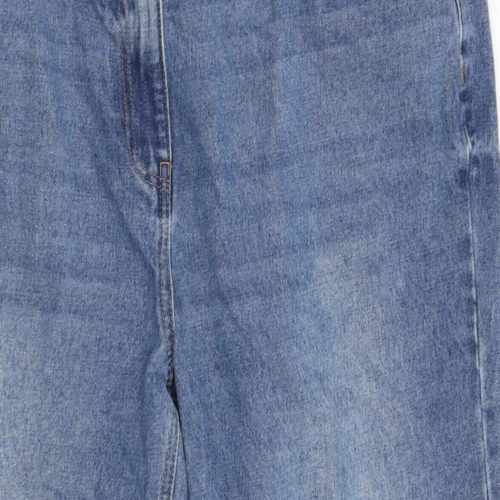 NEXT Womens Blue   Cropped Jeans Size 18 L26 in